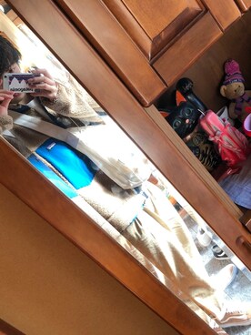 「MHL.」｜「アイテム（その他アウター）」を使った、keeeeeeeさん（メンズ・181cm）の冬コーディネート