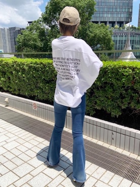「でにむ」｜「アイテム（パンプス）」を使った、Akaneさん（レディース・165cm）の夏コーディネート