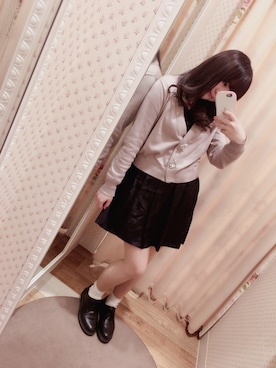 「tocco（トッコ）のアイテム（スカート）」を使った、あƪ(˘⌣˘)ʃさん（レディース・155cm）の春コーディネート