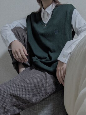 「CHAPS（チャップス）のアイテム」を使った、hituji5leepさん（レディース・150cm）の冬コーディネート