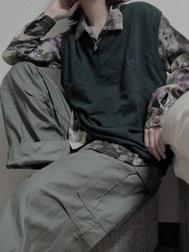 「CHAPS（チャップス）のアイテム」を使った、hituji5leepさん（レディース・150cm）の春コーディネート