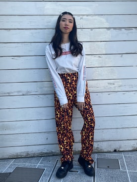 西端真由さん（レディース・158cm）の冬コーディネート