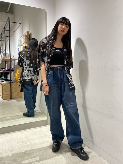 Xlarge X Girl ルミネエスト新宿西端真由さんのキャミソールを使ったコーディネート Zozotown