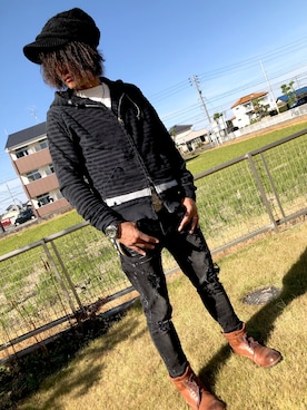 「10Deep（テンディープ）のアイテム」を使った、aoaoさん（メンズ・174cm）の秋コーディネート