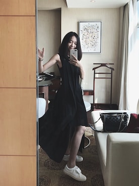 「PORTS 1961 」｜是兔兔呀さん（レディース・166cm）の夏コーディネート