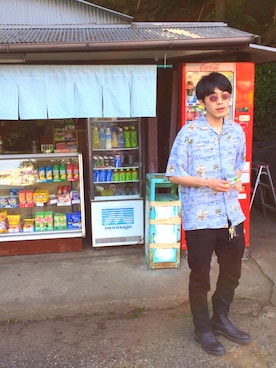 くりこたさん（メンズ・176cm）の夏コーディネート