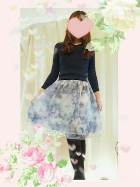 「JUSGLITTY（ジャスグリッティー）のアイテム（ワンピース）」を使った、よっしーさん（レディース・170cm）の冬コーディネート