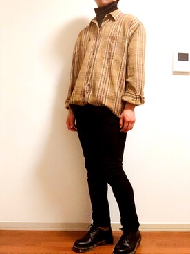 りょーさん（メンズ・177cm）の春コーディネート