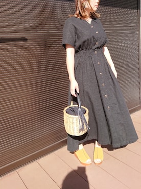 Kuroさん（レディース・154cm）の春コーディネート