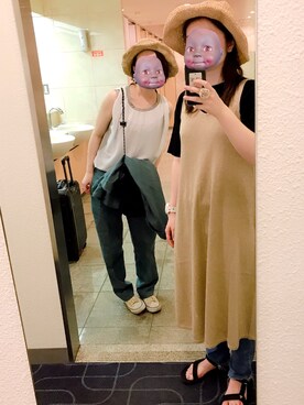 A さん(レディース・161cm)の夏コーディネート