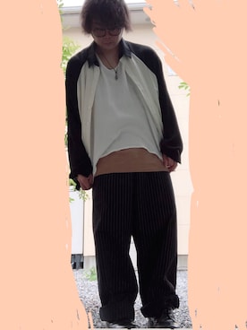 「チャイハネ（チャイハネ）のアイテム（タンクトップ）」を使った、りょーまさん（メンズ・160cm）の春コーディネート