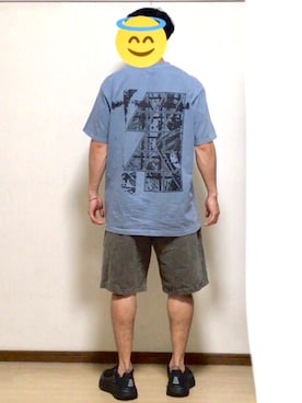 「C.E（シーイー）のアイテム（パンツ）」を使った、watercandyさん（メンズ・173cm）の夏コーディネート