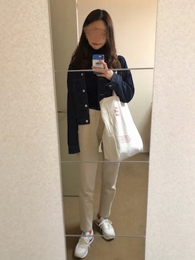 「rps（アールピーエス）のアイテム（デニムジャケット）」を使った、non.さん（レディース・169cm）の秋コーディネート