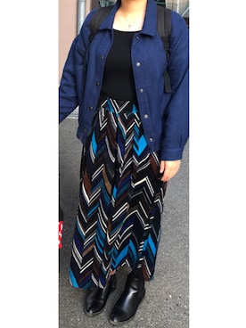 川上さん（レディース・158cm）の秋コーディネート