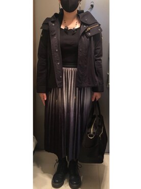 川上さん（レディース・158cm）の秋コーディネート