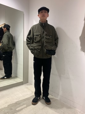 永田勇太さん（メンズ・172cm）の冬コーディネート