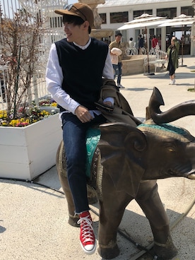 Ryoさん(メンズ・172cm)の春コーディネート