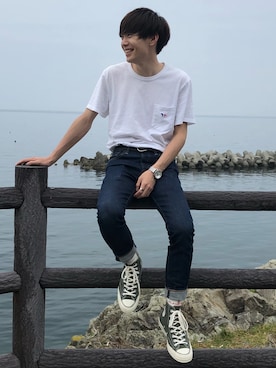 Ryoさん(メンズ・172cm)の春コーディネート