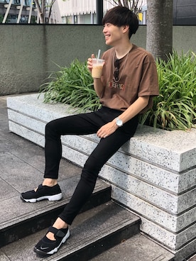 「ANDERSSON BELL（アンダースンベル）のアイテム」を使った、Ryoさん（メンズ・172cm）の夏コーディネート