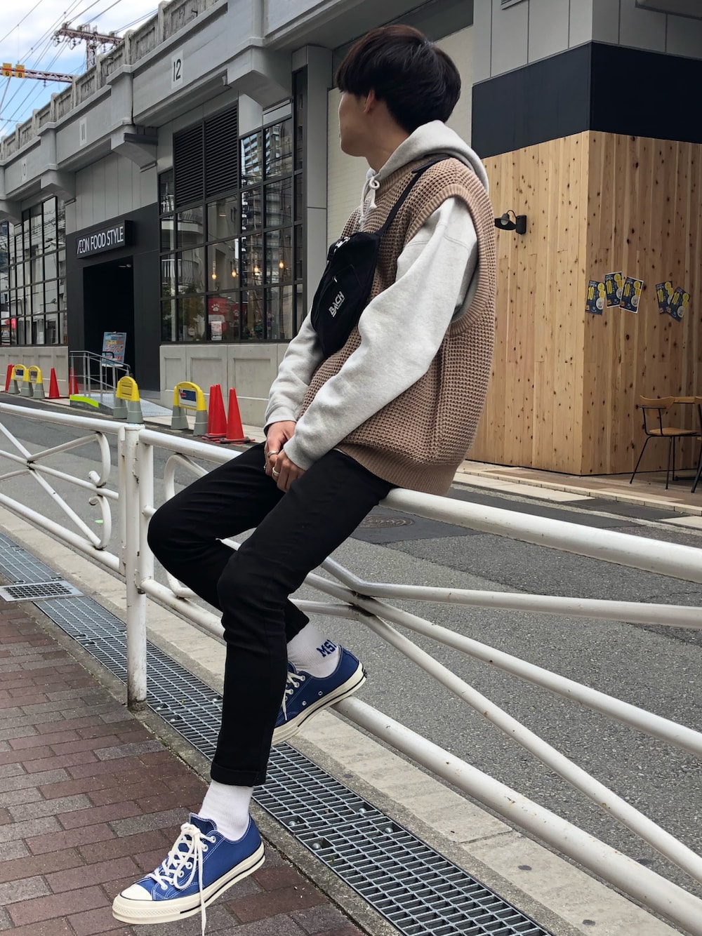 秋冬 タイプ別メンズセーターコーデ22選 メンズのvネックやuネック クルーネックから 秋冬セーターコーデまとめ Unisize ユニサイズ