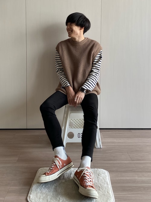 新品未使用 SAINT JAMES GUILDO 6 新品未使用 SAINT JAMES GUILDO 6 Breton Stripe Shirt | Unisex