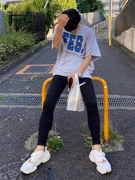 「is-ness（イズネス）のアイテム」を使った、Ryoさん（メンズ・172cm）の秋コーディネート