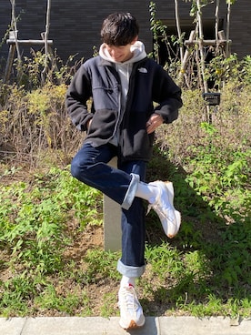 「ROSTER SOX（ロスターソックス）のアイテム（レッグウェア）」を使った、Ryoさん（メンズ・172cm）の秋コーディネート