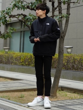 「アイテム（ブルゾン）」を使った、Ryoさん（メンズ・172cm・20代）の冬コーディネート