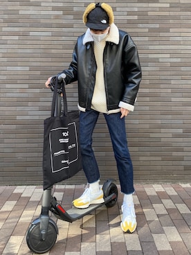 Ryoさん（メンズ・172cm）の冬コーディネート