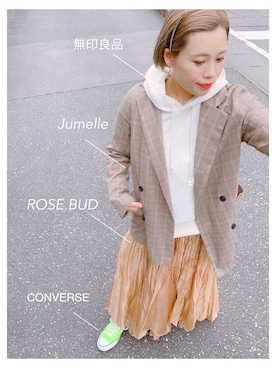 NAGIさん（レディース・148cm）の春コーディネート