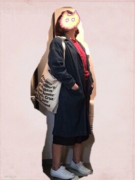 「CONVERSE（コンバース）のCONVERSE コンバース ジャック パーセル / JACK PURCEL（スニーカー）」を使った、ちはさん（レディース・166cm）の春コーディネート