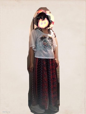 「チチカカ」｜「アイテム（腕時計）」を使った、ちはさん（レディース・166cm）の夏コーディネート