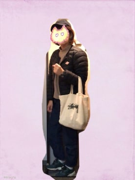 「超極暖ヒートテック」｜ちはさん（レディース・166cm）の冬コーディネート