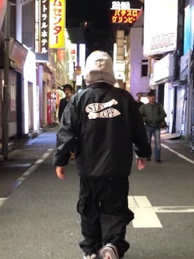 「STORES.jp（ストアーズドットジェーピー）のアイテム（Tシャツ/カットソー）」を使った、N.Y.A STOREさん（メンズ・170cm）の秋コーディネート