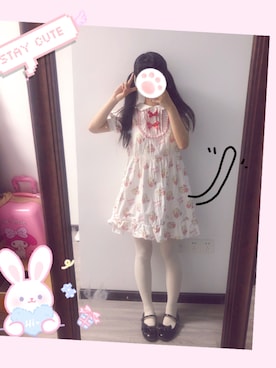 「Nile PERCH（ナイルパーチ）のアイテム（ワンピース/ドレス）」を使った、-甜卡卡-さん（レディース・158cm）の夏コーディネート