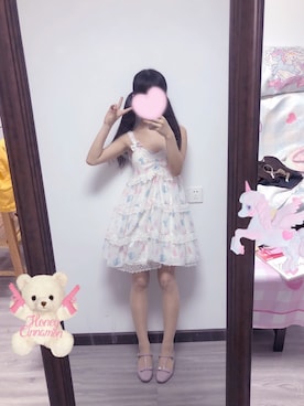 「可爱」｜-甜卡卡-さん（レディース・158cm）の夏コーディネート