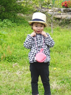 「GAPbaby」｜ななさん（キッズ・90cm）の夏コーディネート