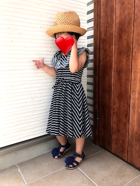 ななさん（キッズ・90cm）の夏コーディネート