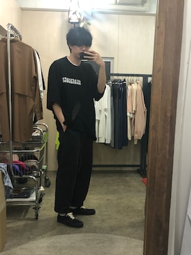 「THE NERDYS（ザ ナーディーズ）のアイテム」を使った、ゆーすけさん（メンズ・178cm）の春コーディネート