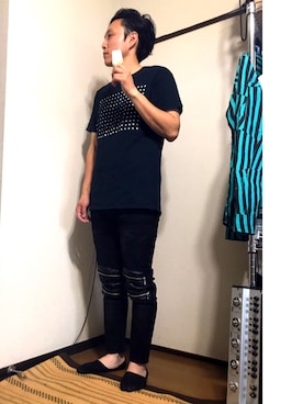 「アイスクリーム」｜「アイテム（その他）」を使った、seiyaさん（メンズ・170cm）の夏コーディネート