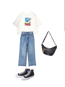 のぴ☺︎さん(レディース・155cm)の夏コーディネート