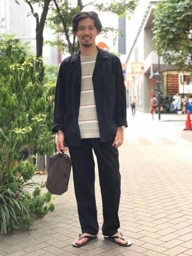 MKさん(メンズ・170cm)の夏コーディネート