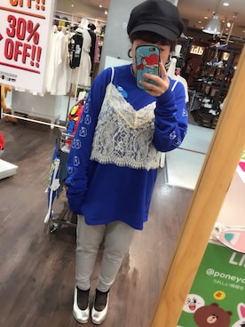 「パニカム（パニカム）のアイテム」を使った、♡ai♡さん（レディース・148cm）の春コーディネート