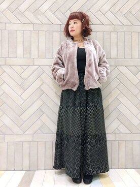 「179/WG（イチナナキュウダブルジー）のアイテム（ブルゾン）」を使った、♡ai♡さん（レディース・148cm）の秋コーディネート
