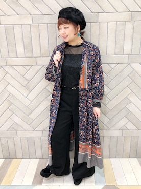 「179/WG（イチナナキュウダブルジー）のアイテム（シャツワンピース）」を使った、♡ai♡さん（レディース・148cm）の秋コーディネート