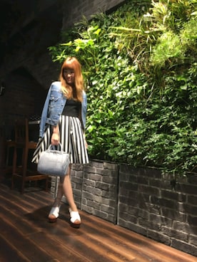 ともみさん（レディース・158cm）の春コーディネート