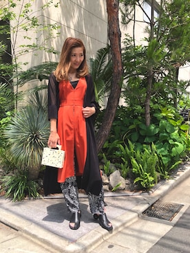 ともみさん（レディース・158cm）の夏コーディネート