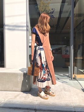 ともみさん（レディース・158cm）の夏コーディネート