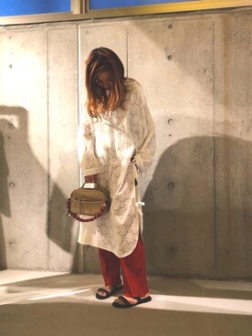 ともみさん（レディース・158cm）の夏コーディネート