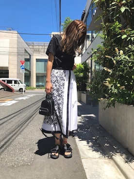 ともみさん（レディース・158cm）の夏コーディネート